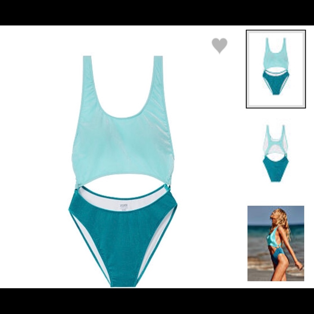 Pink Victoria Secret bathing suite